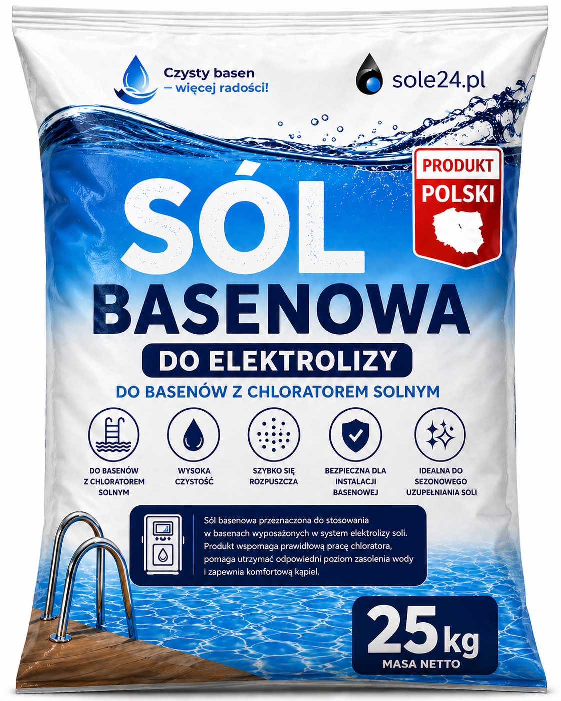 SÓL BASENOWA DO ELEKTROLIZY – 25 KG